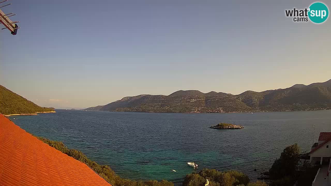 Korčula webcam en direct – Tri Žala Pelješac