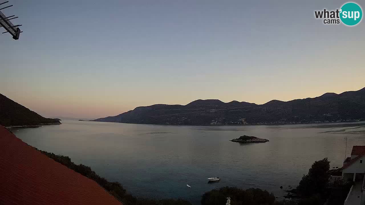 Live-Webcam Korčula Tri Žala – Pelješac