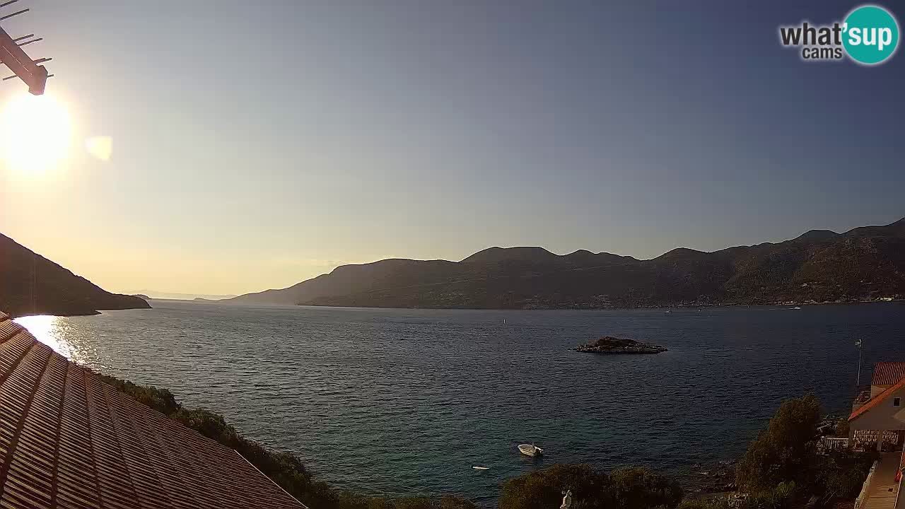Live-Webcam Korčula Tri Žala – Pelješac