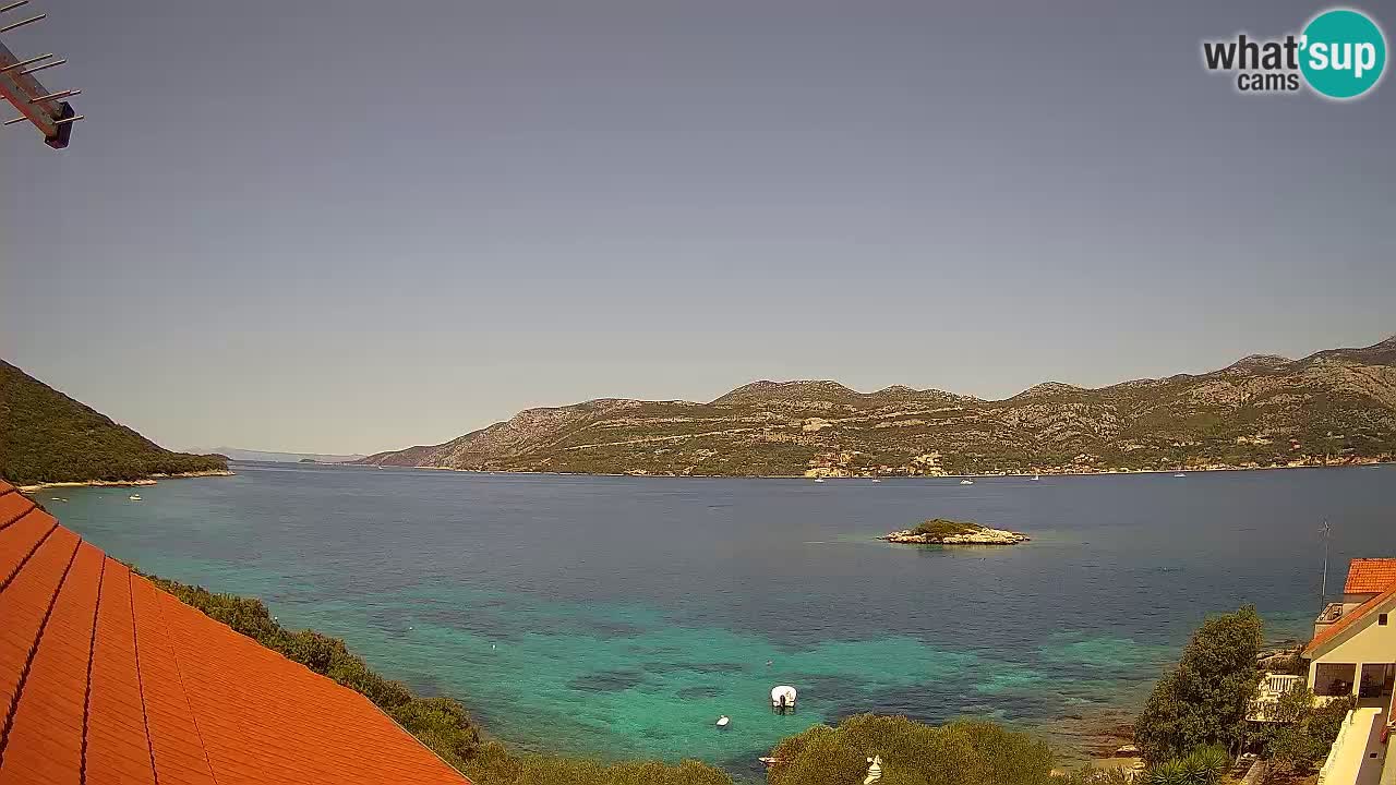 Live-Webcam Korčula Tri Žala – Pelješac