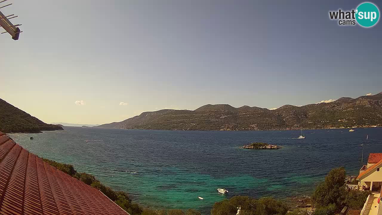 Live-Webcam Korčula Tri Žala – Pelješac