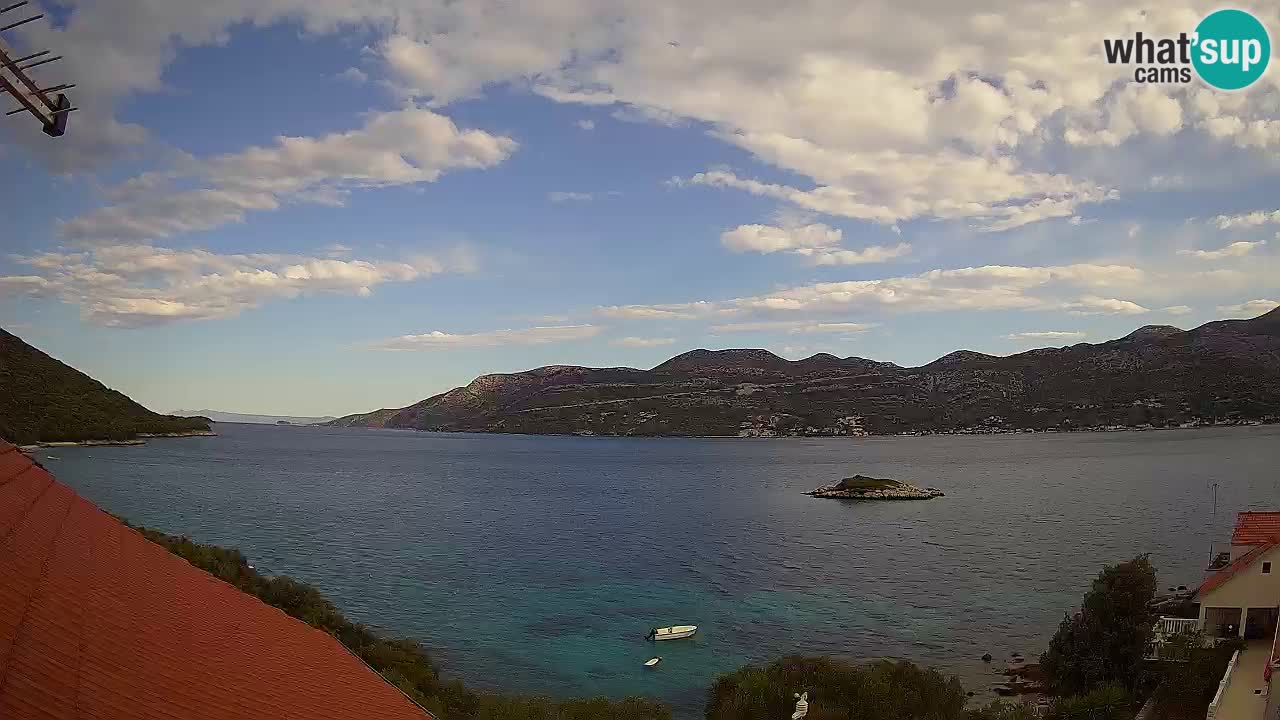 Live-Webcam Korčula Tri Žala – Pelješac