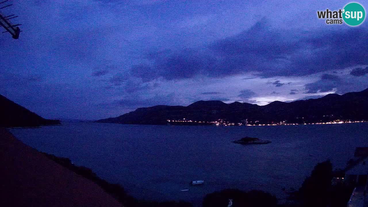 Korčula webcam en direct – Tri Žala Pelješac
