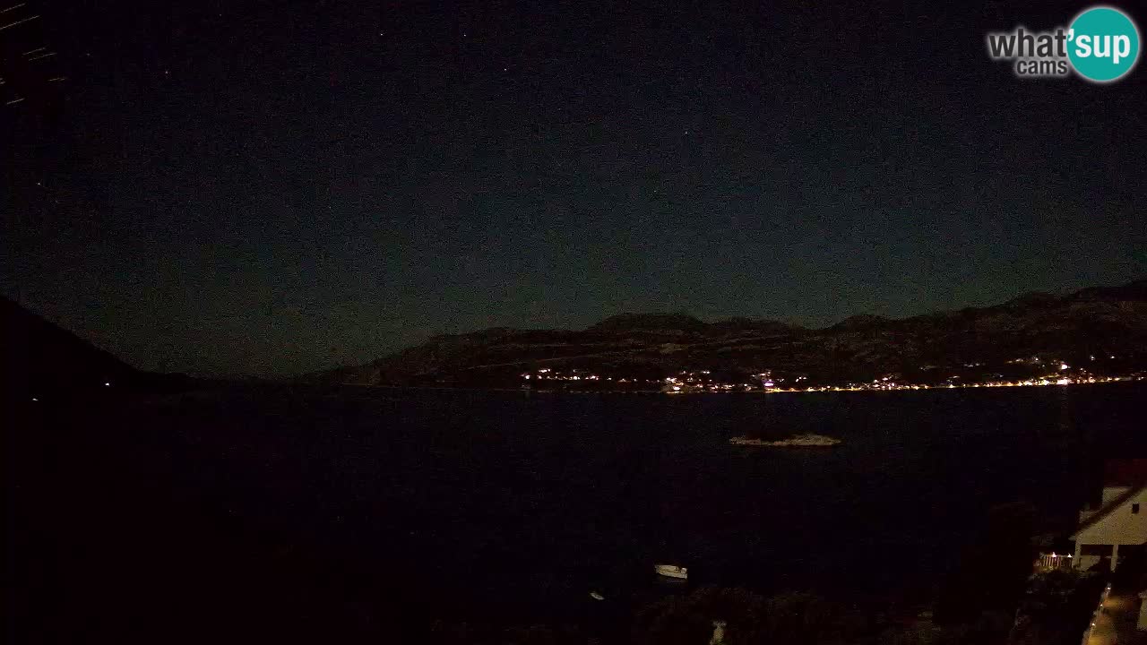Live Korčula webcam – Tri Žala