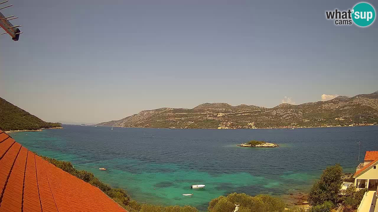 Camera en vivo Korčula – Tri Žala – Pelješac