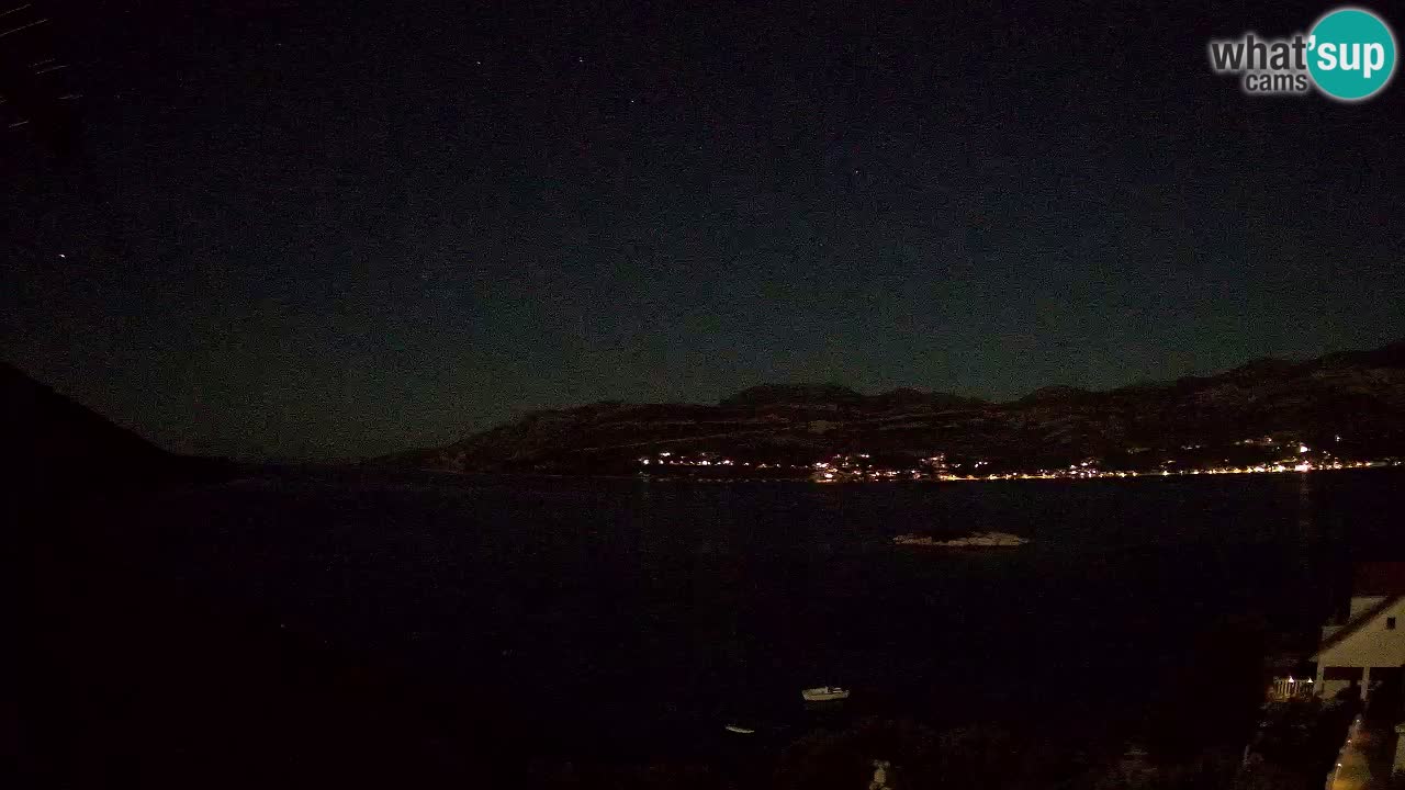 Korčula webcam en direct – Tri Žala Pelješac