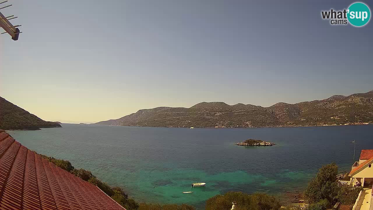 Live Korčula webcam – Tri Žala