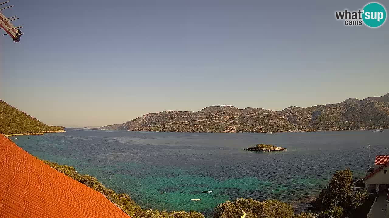 Live Korčula webcam – Tri Žala