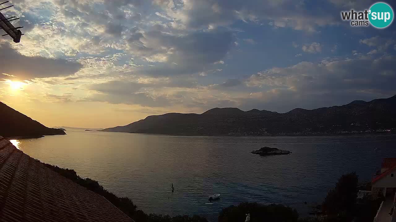 Korčula webcam en direct – Tri Žala Pelješac