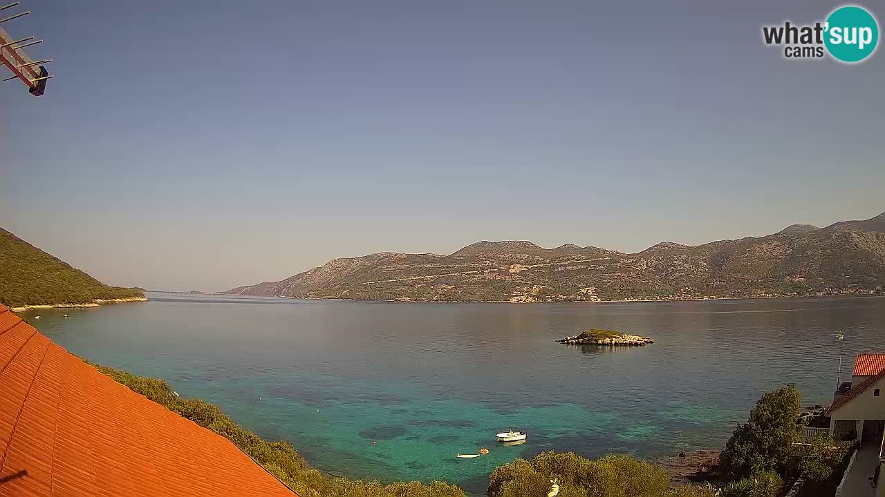 Live-Webcam Korčula Tri Žala – Pelješac