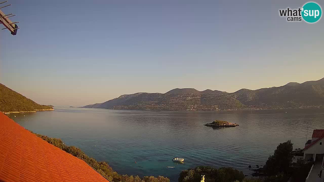 Live-Webcam Korčula Tri Žala – Pelješac