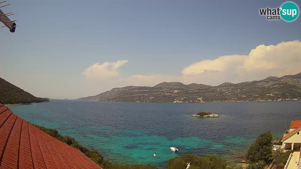 Live Korčula webcam – Tri Žala