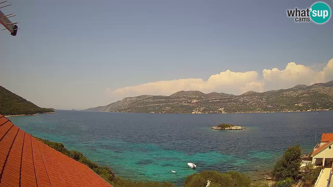 Live-Webcam Korčula Tri Žala – Pelješac