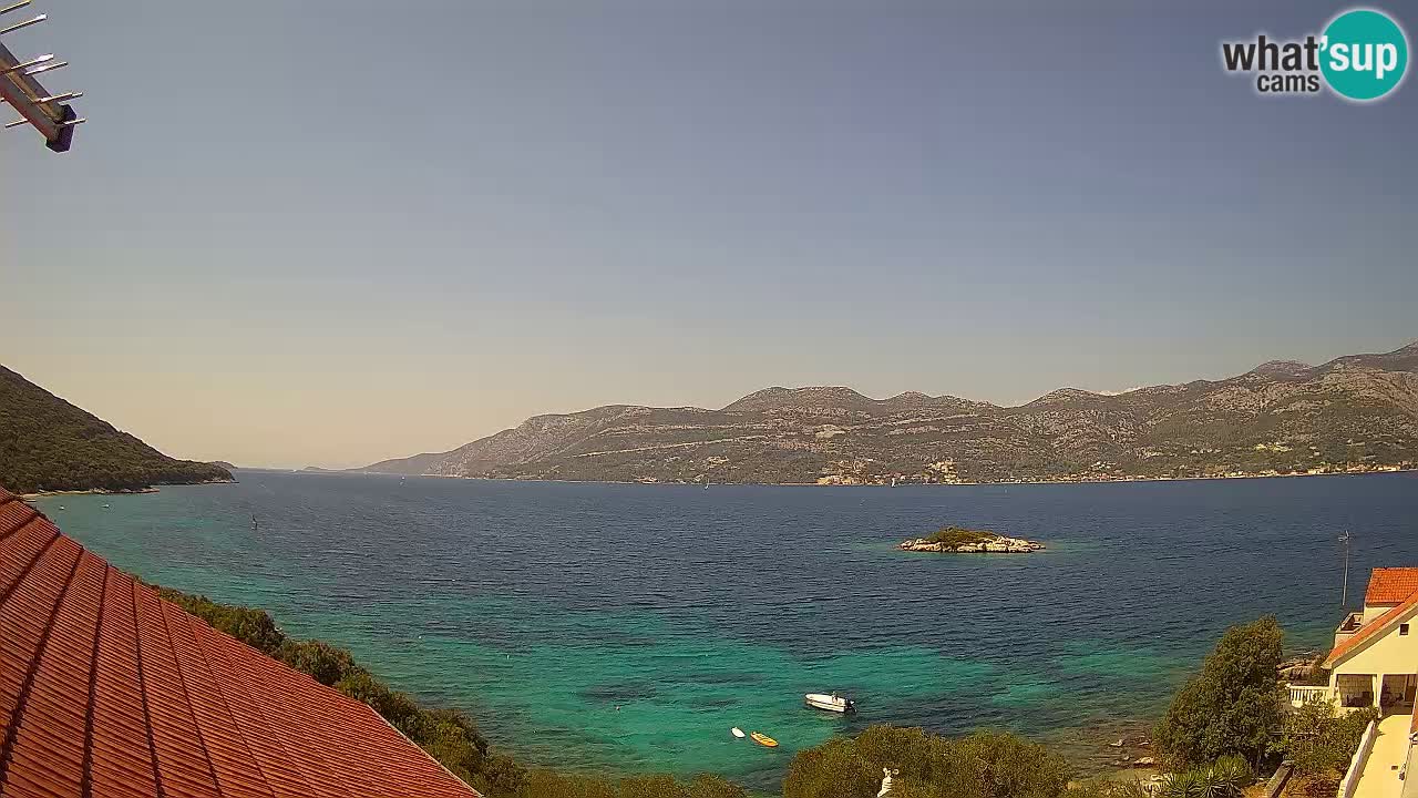 Camera en vivo Korčula – Tri Žala – Pelješac