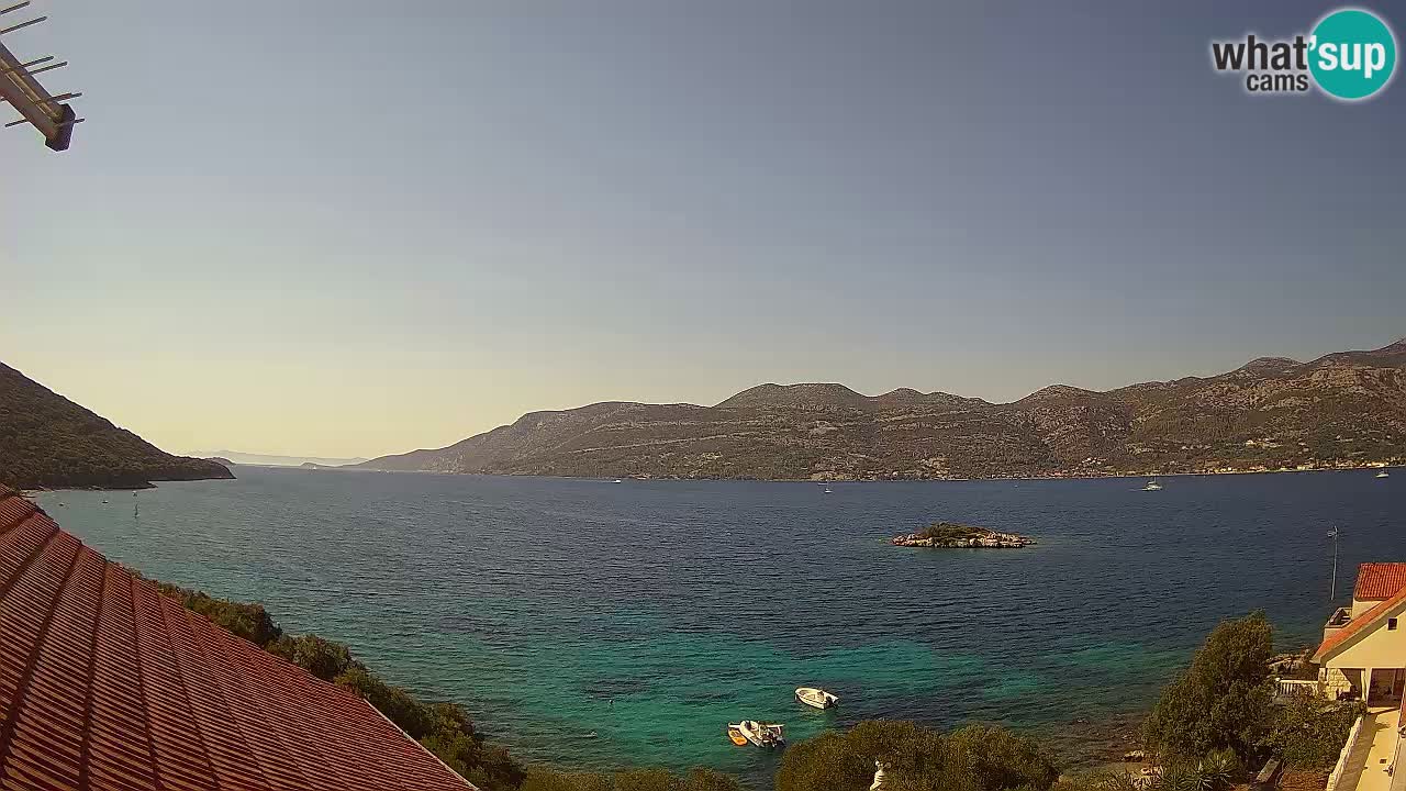 Live-Webcam Korčula Tri Žala – Pelješac