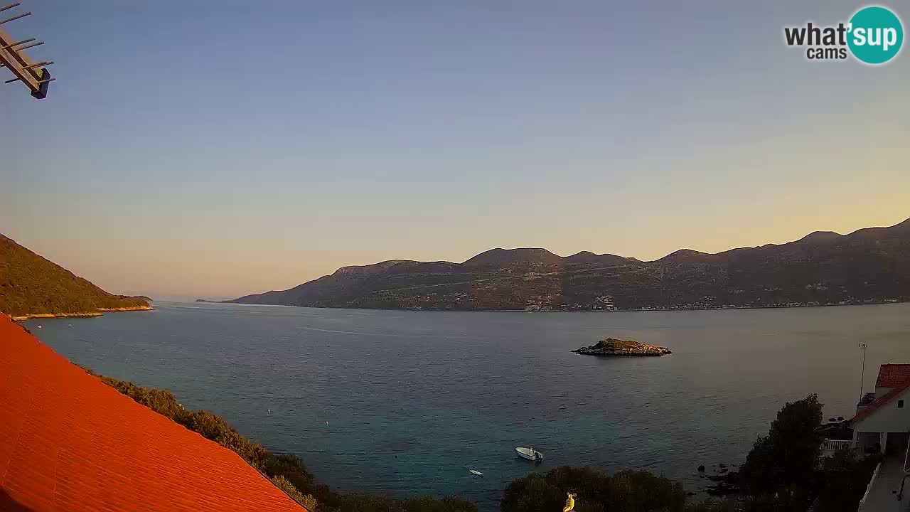 Live-Webcam Korčula Tri Žala – Pelješac