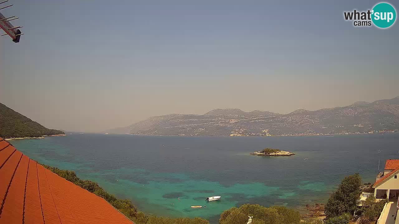 Live-Webcam Korčula Tri Žala – Pelješac