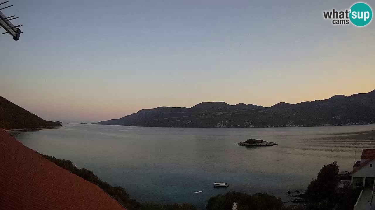 Live-Webcam Korčula Tri Žala – Pelješac