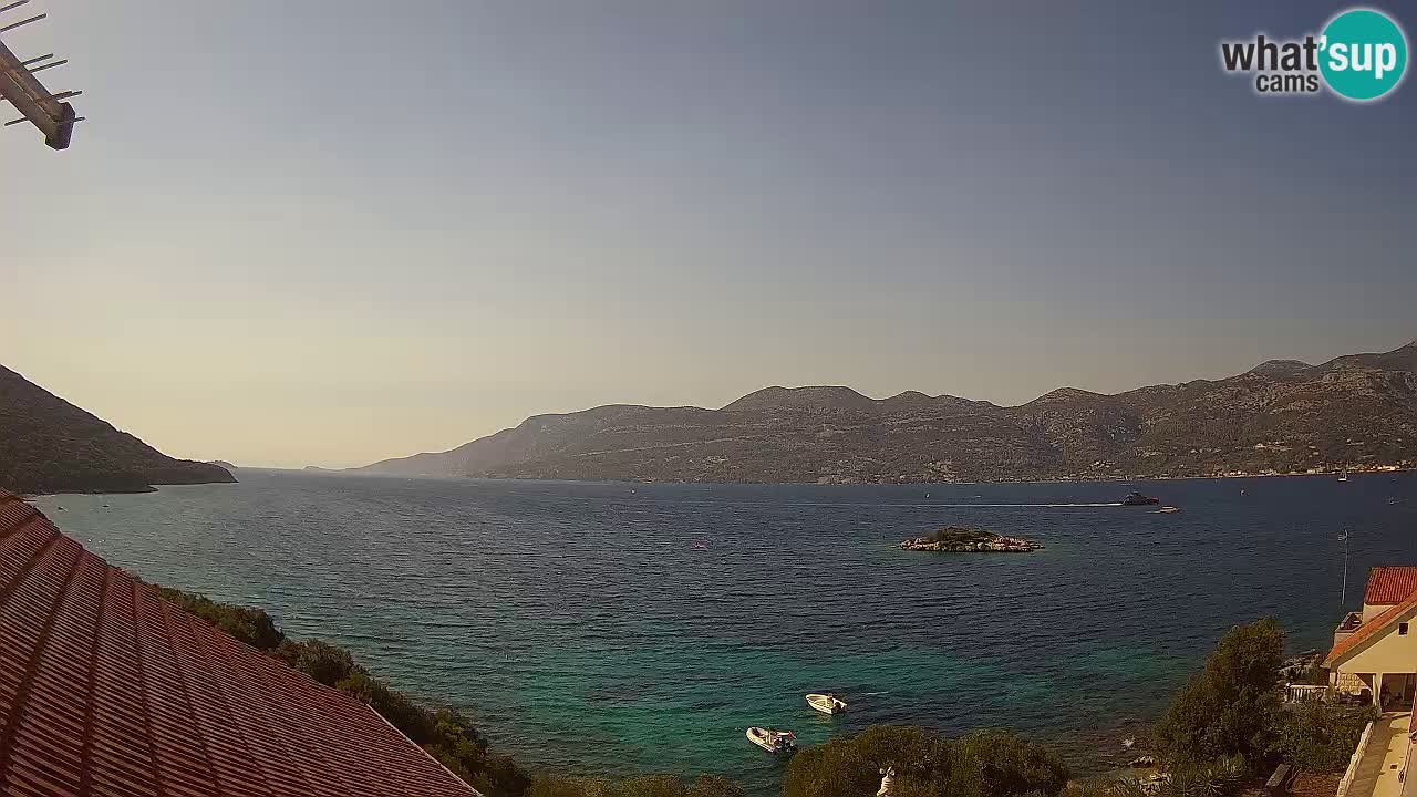 Live-Webcam Korčula Tri Žala – Pelješac