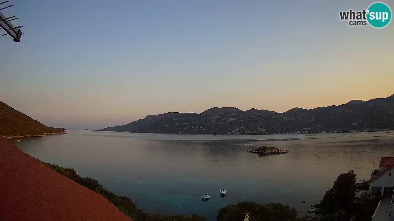 Live-Webcam Korčula Tri Žala – Pelješac