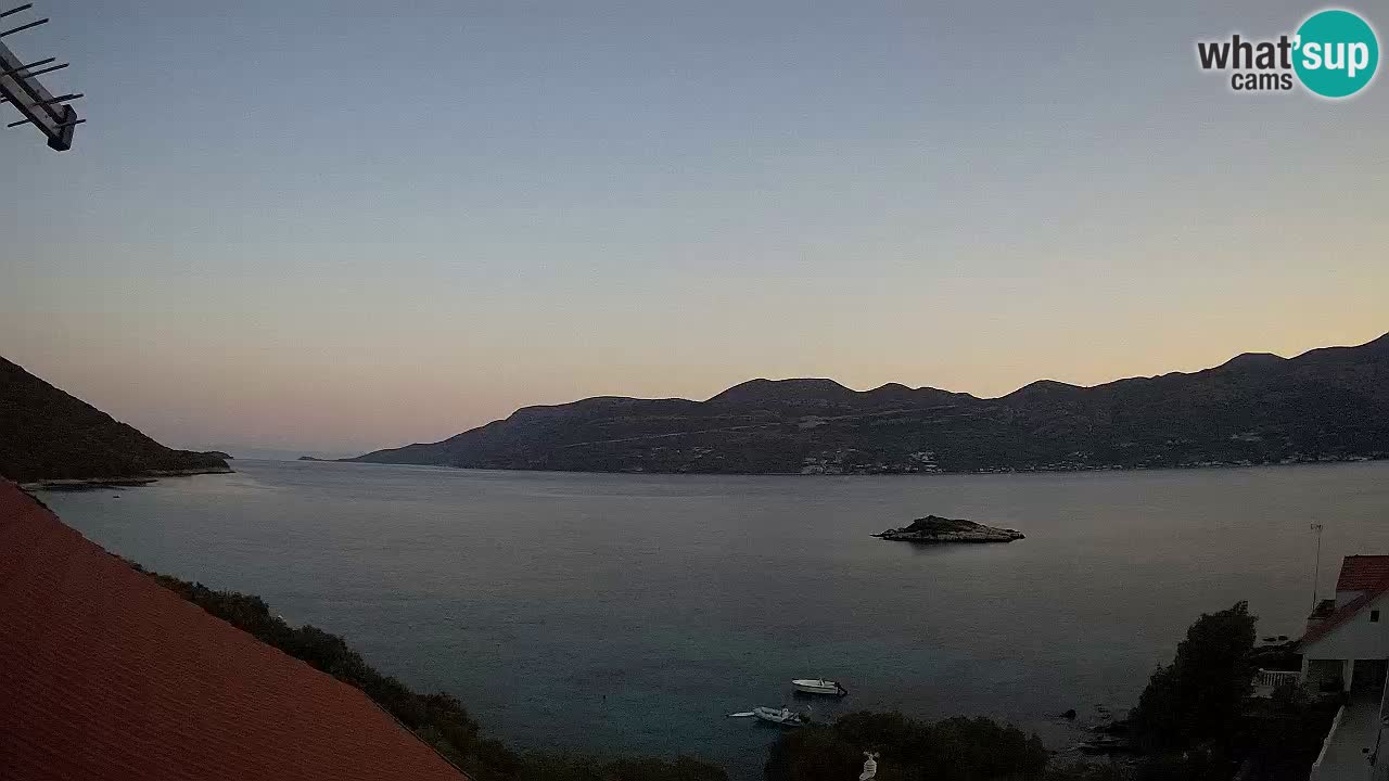 Live-Webcam Korčula Tri Žala – Pelješac