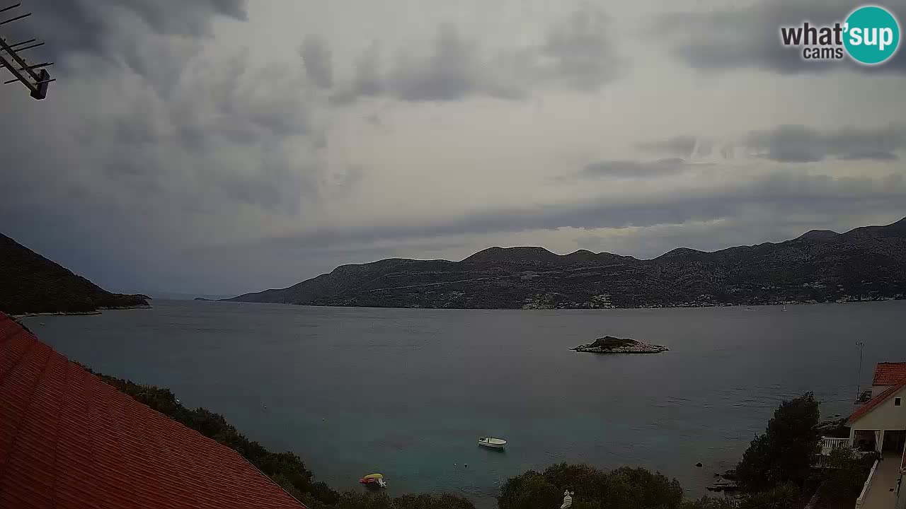 Live Korčula webcam – Tri Žala