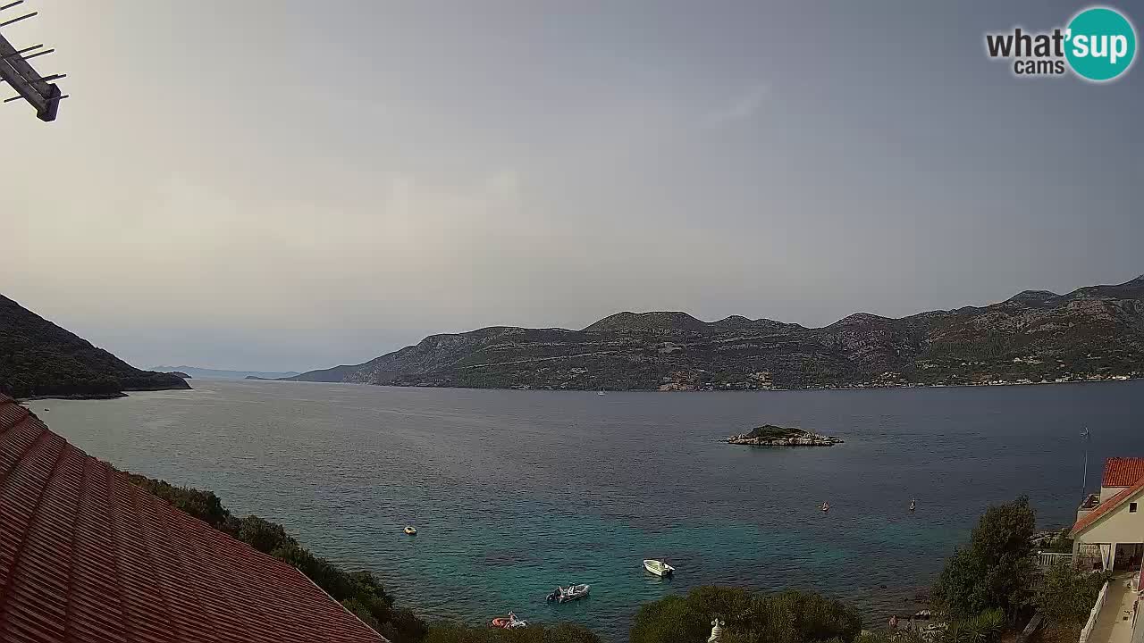 Live-Webcam Korčula Tri Žala – Pelješac