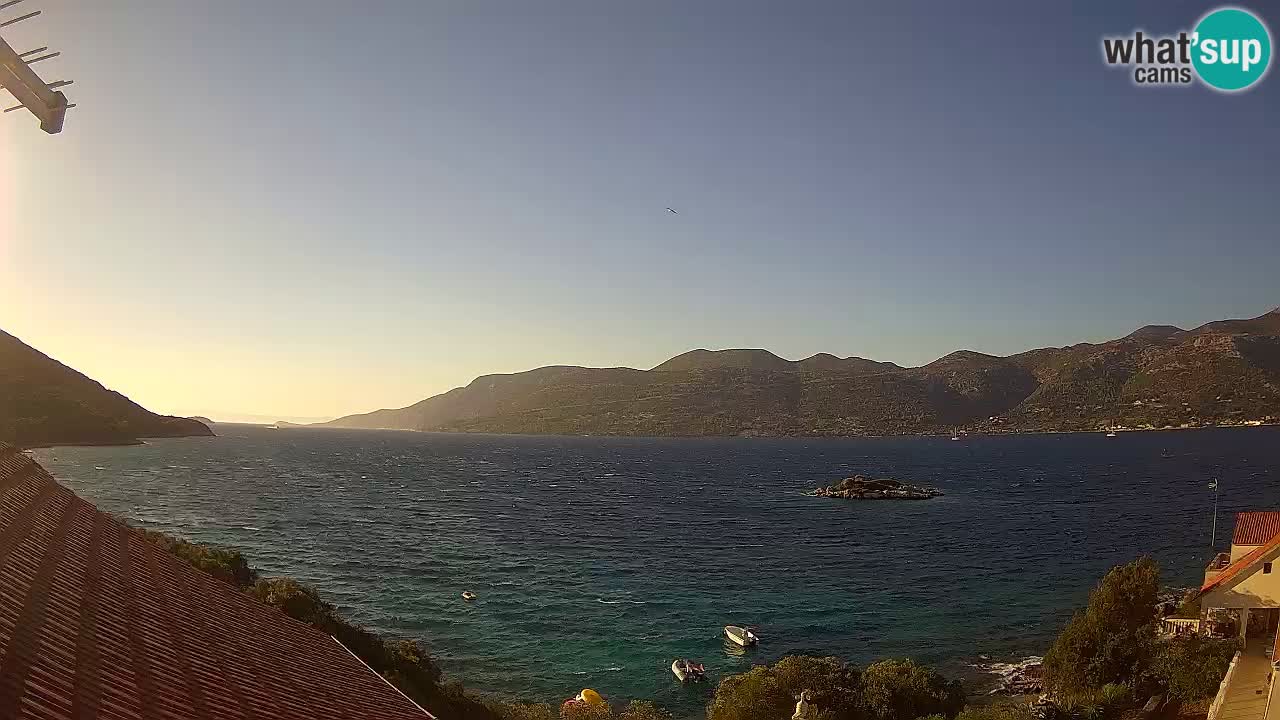 Korčula webcam en direct – Tri Žala Pelješac