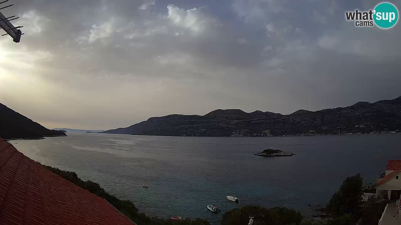 Korčula webcam en direct – Tri Žala Pelješac