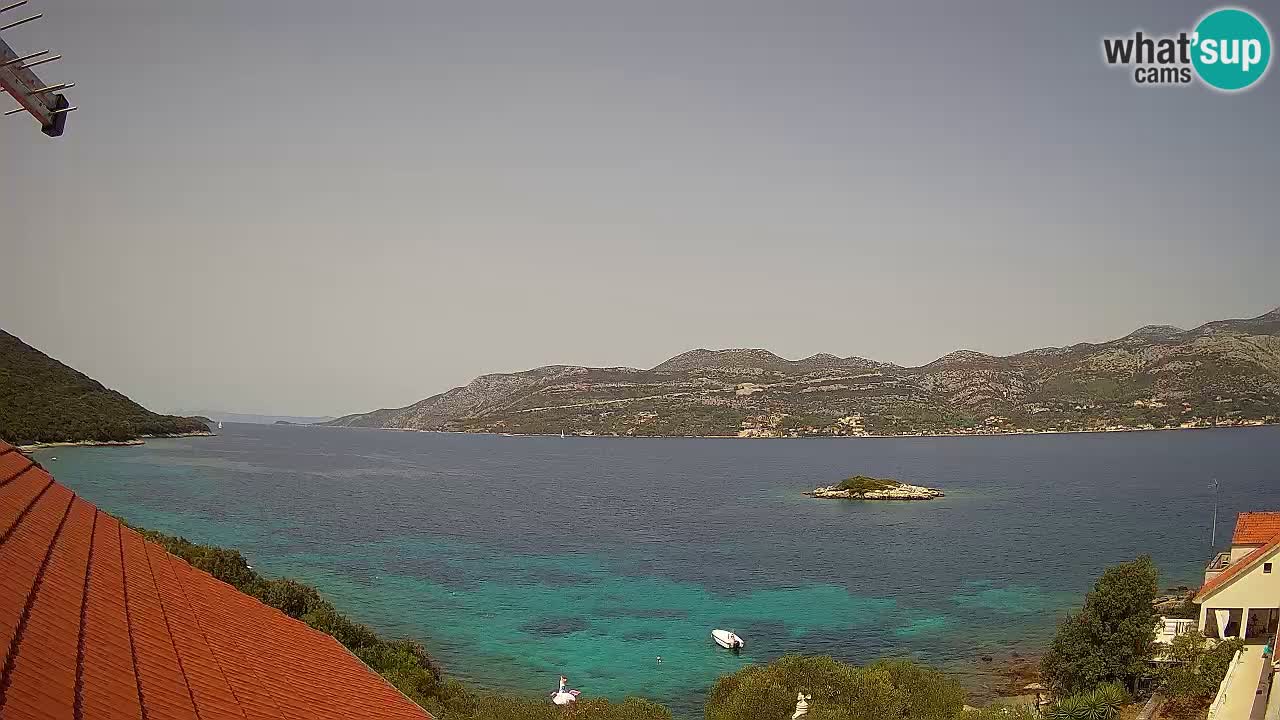 Korčula webcam en direct – Tri Žala Pelješac