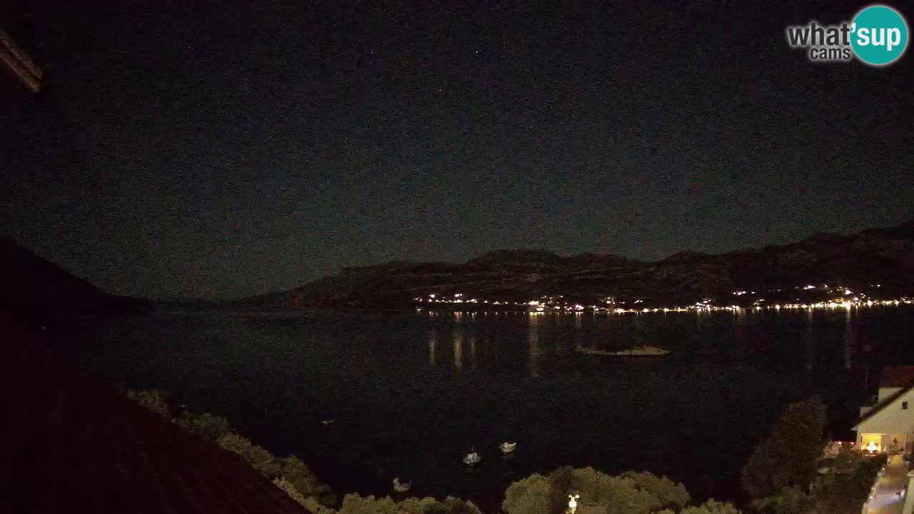 Live-Webcam Korčula Tri Žala – Pelješac