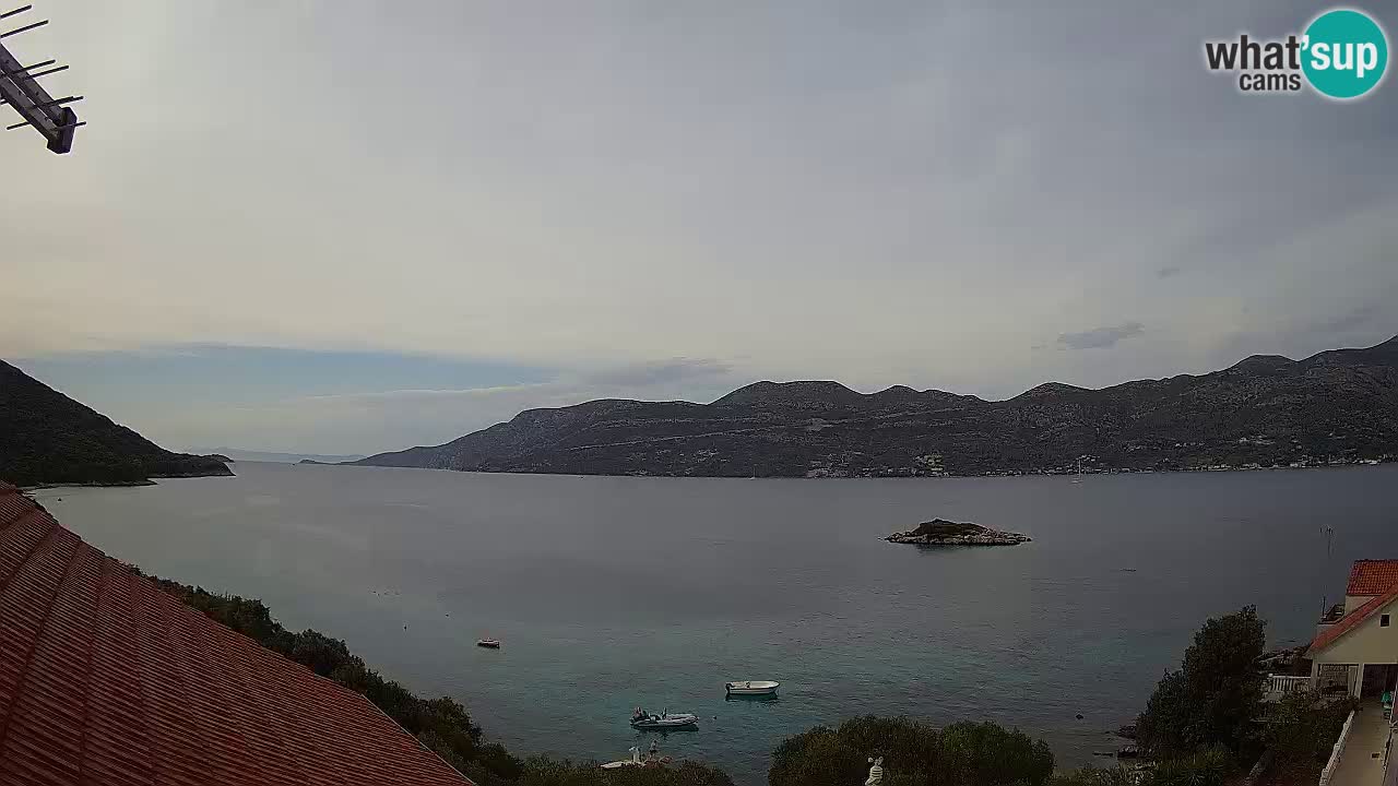 Live Korčula webcam – Tri Žala