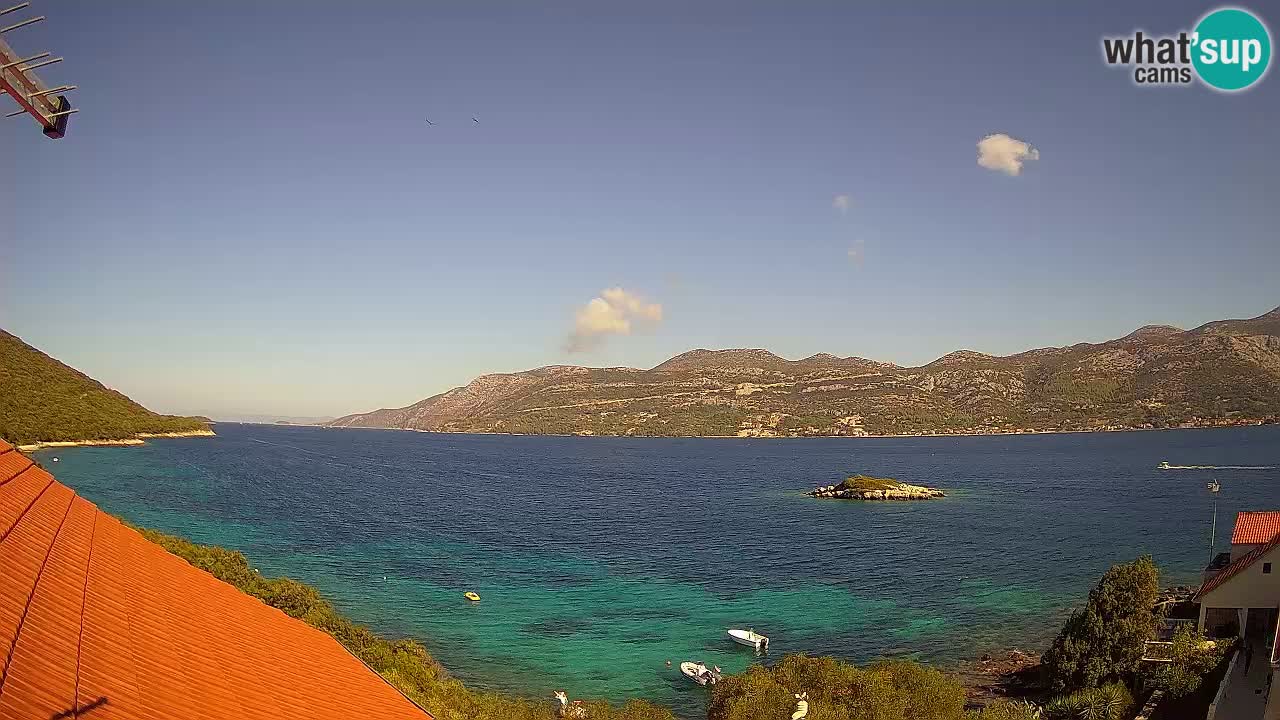 Live-Webcam Korčula Tri Žala – Pelješac