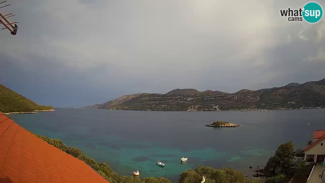 Korčula webcam en direct – Tri Žala Pelješac