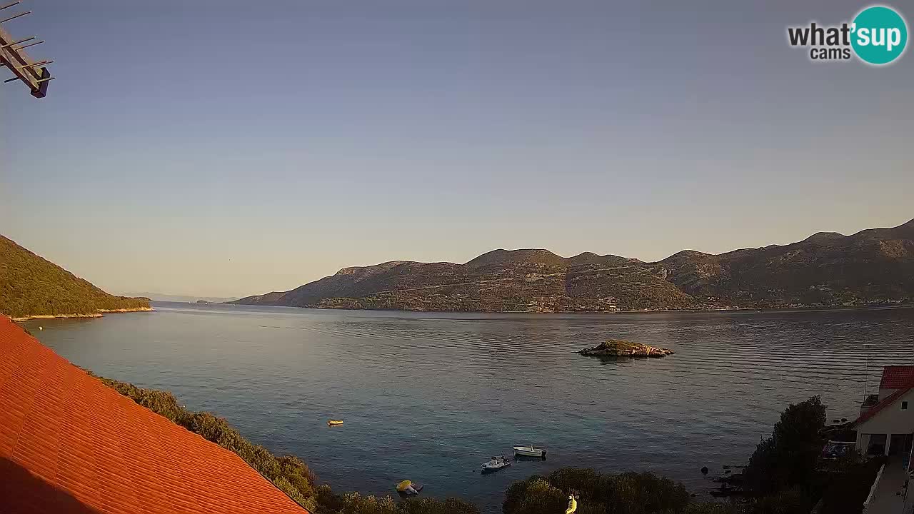 Korčula webcam en direct – Tri Žala Pelješac