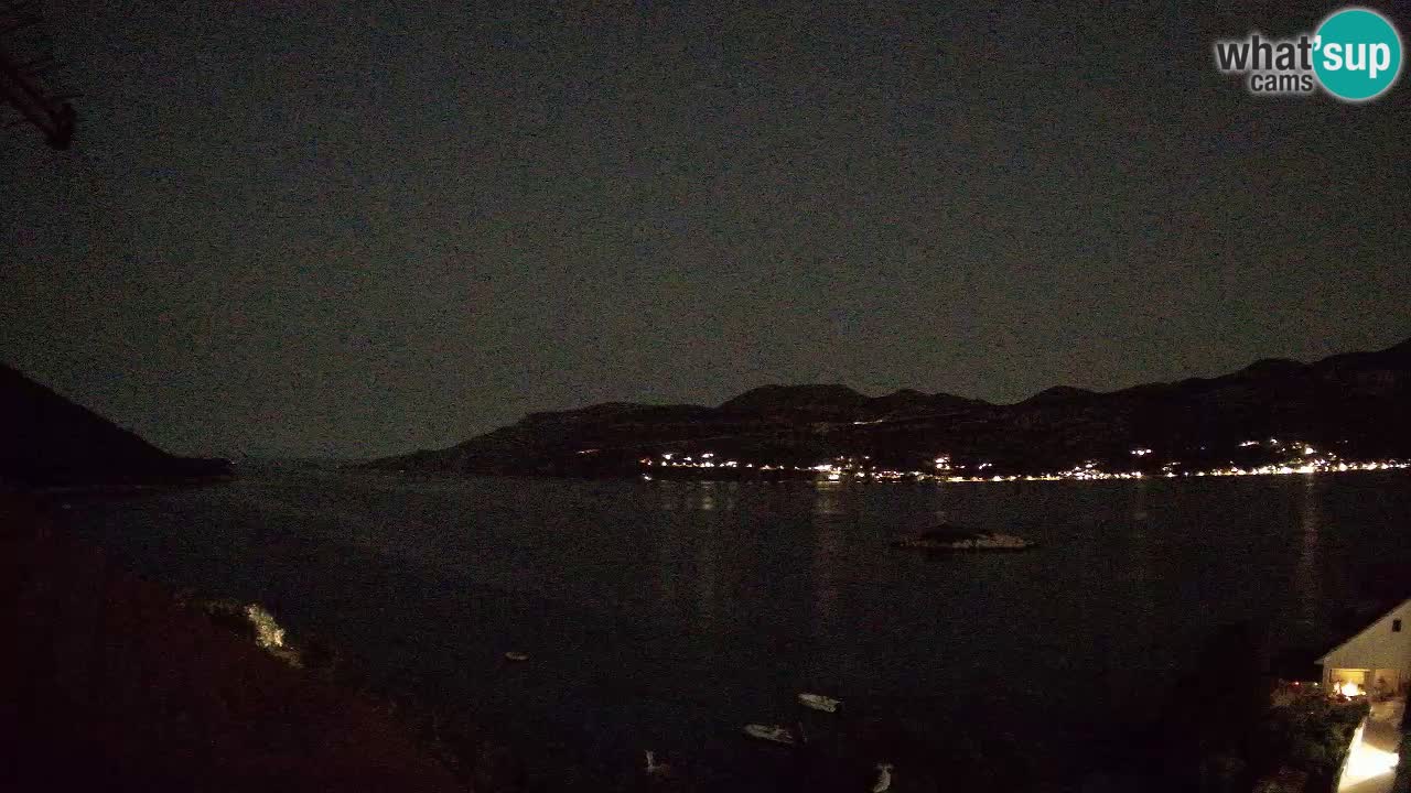 Live Korčula webcam – Tri Žala