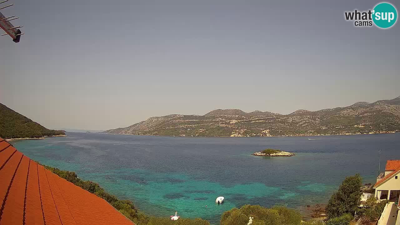 Korčula Web kamera Tri Žala