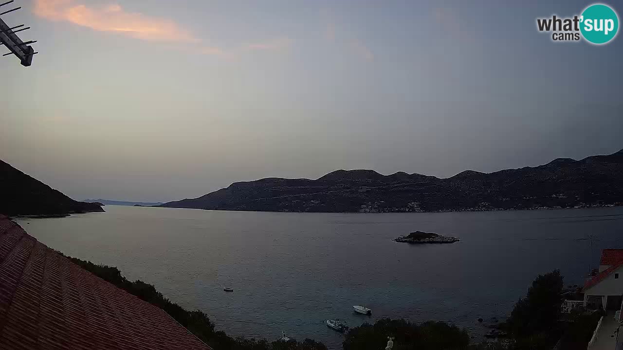 Live Korčula webcam – Tri Žala