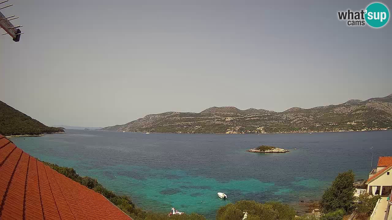 Live-Webcam Korčula Tri Žala – Pelješac