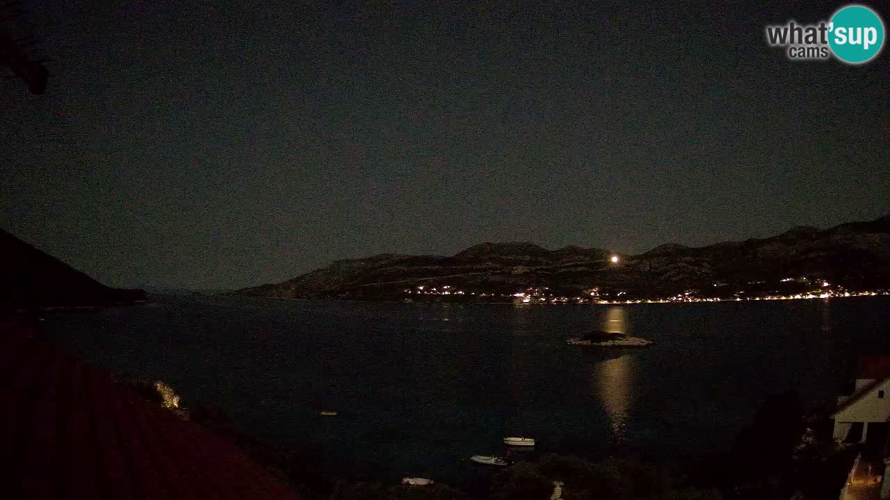 Korčula Web kamera Tri Žala