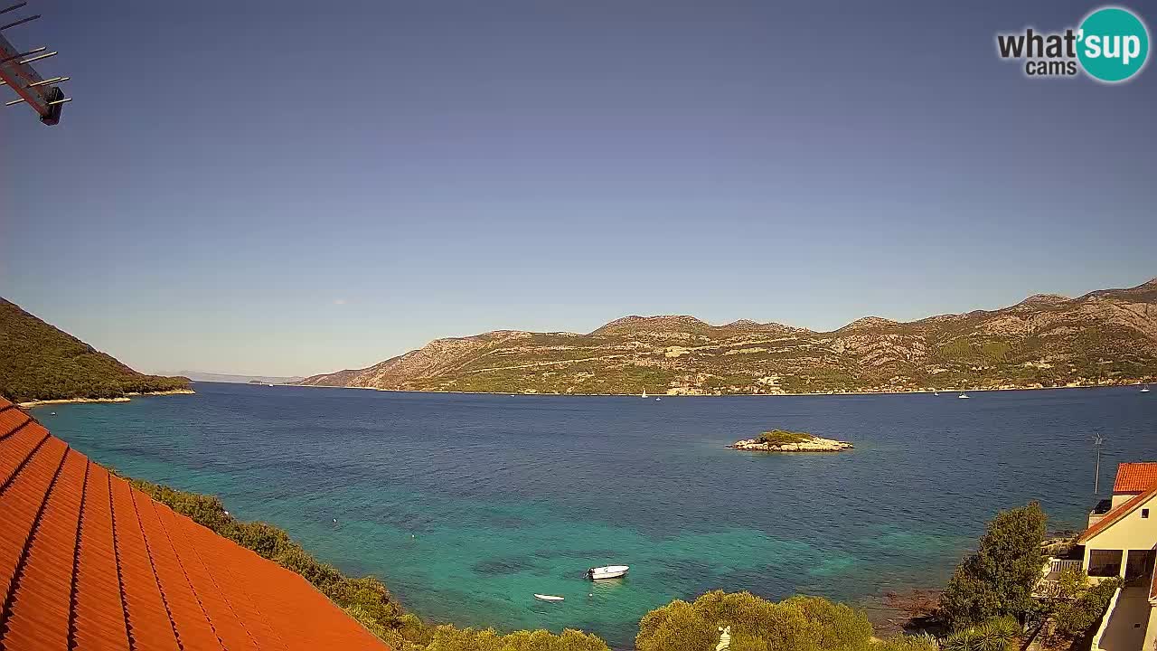 Korčula Web kamera Tri Žala