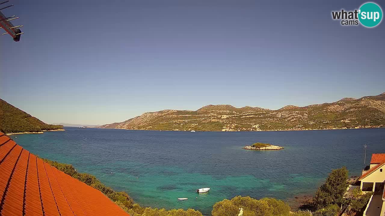 Korčula Web kamera Tri Žala