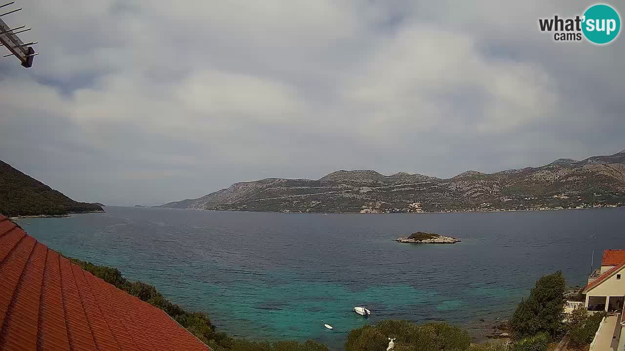 Korčula Web kamera Tri Žala