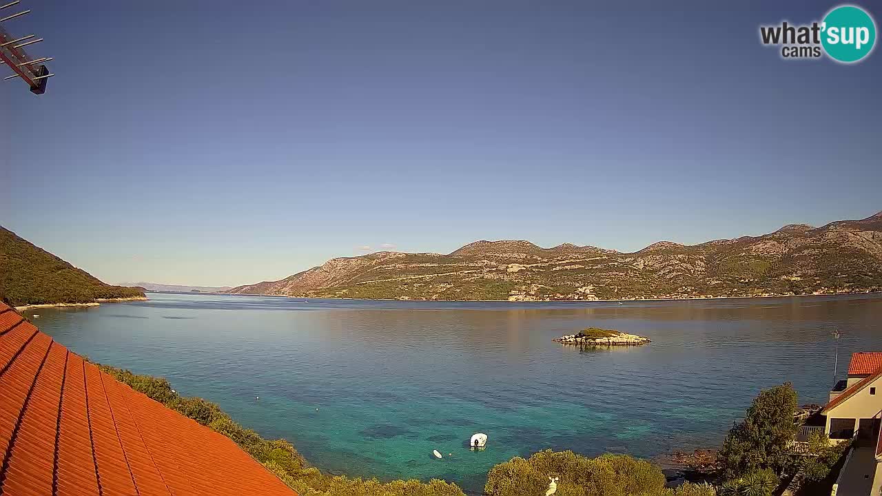 Camera en vivo Korčula – Tri Žala – Pelješac