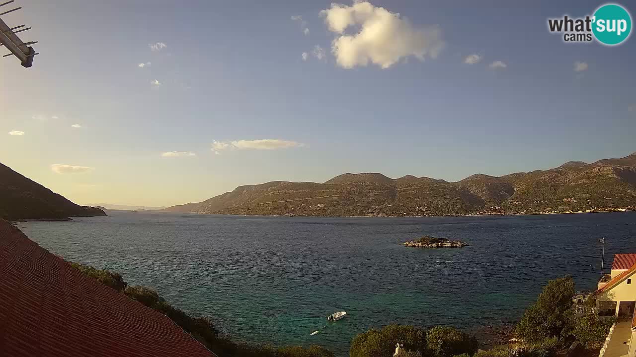 Korčula Web kamera Tri Žala