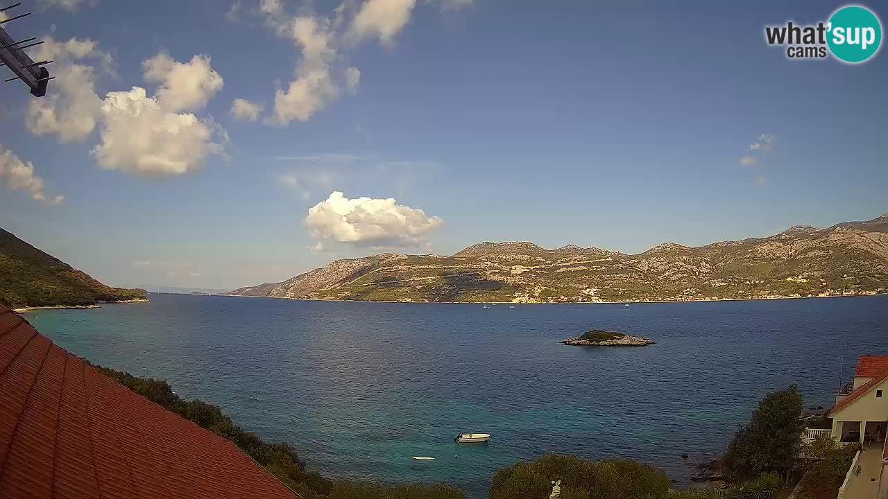 Live-Webcam Korčula Tri Žala – Pelješac