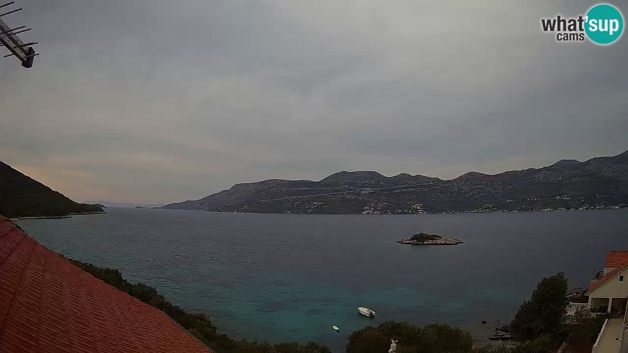 Live-Webcam Korčula Tri Žala – Pelješac