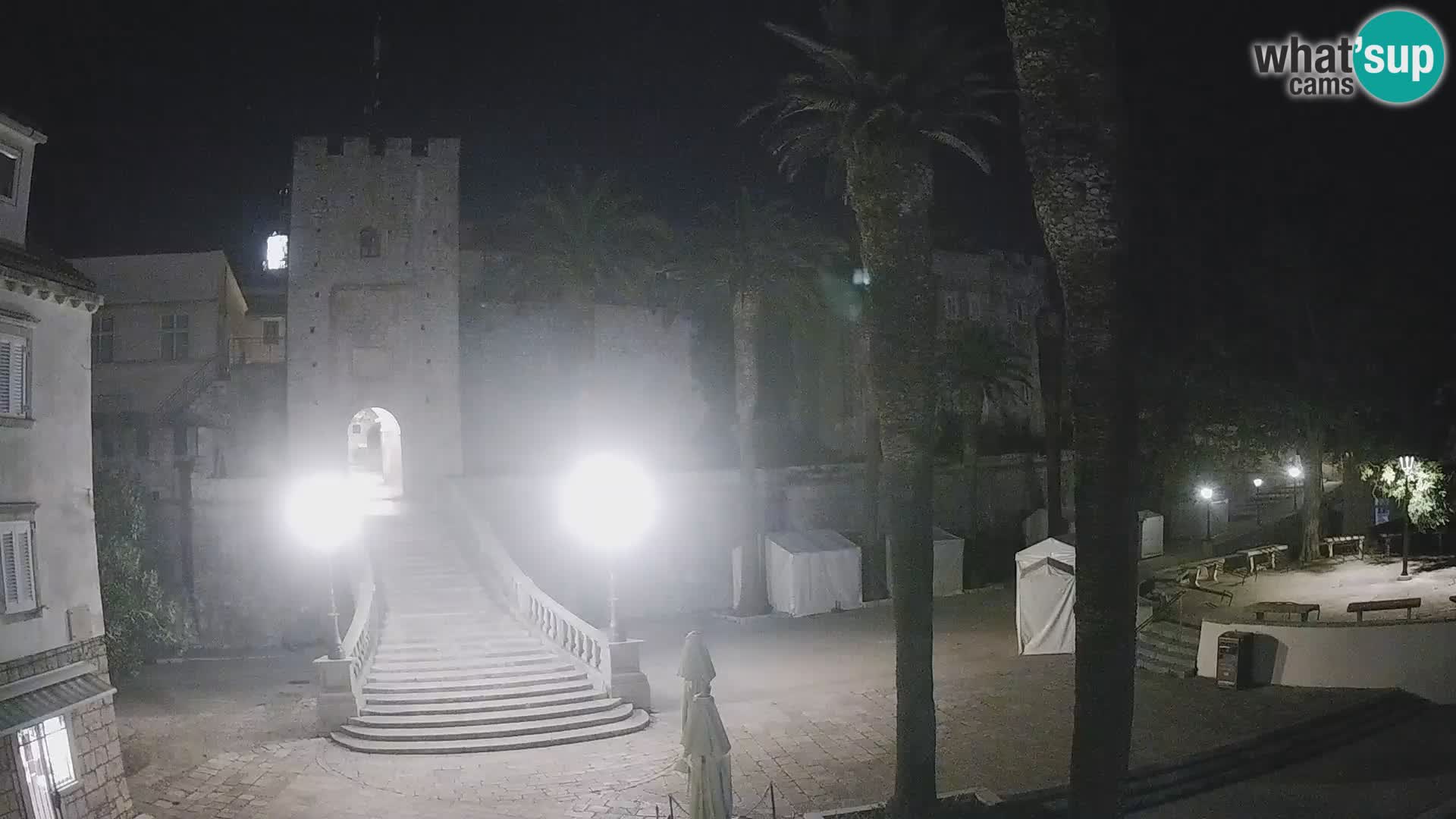 Korčula LIVE Webcam – Big Revelin Tower – Dalmatia – Croatia