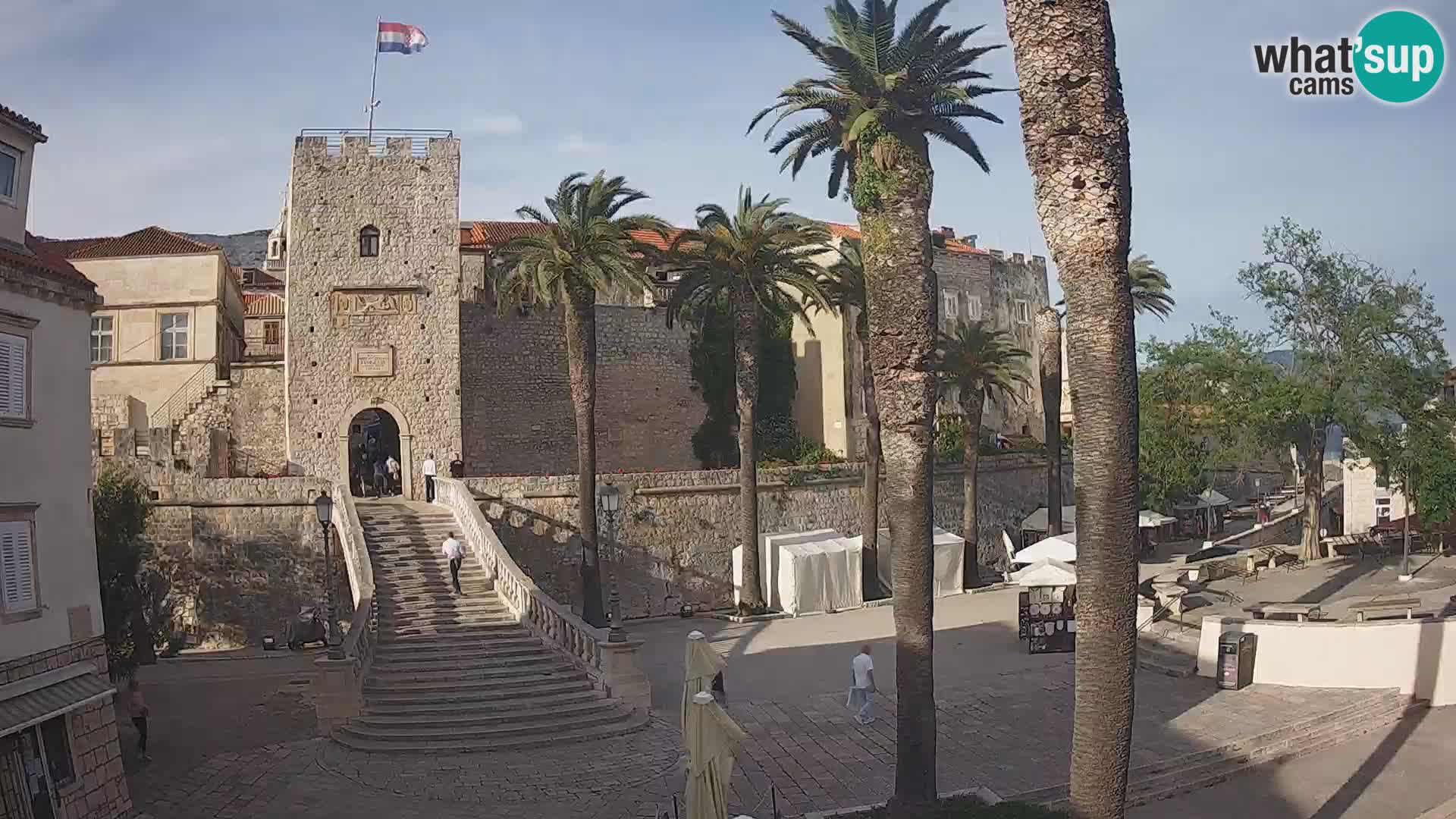 Korčula LIVE Webcam – Big Revelin Tower – Dalmatia – Croatia