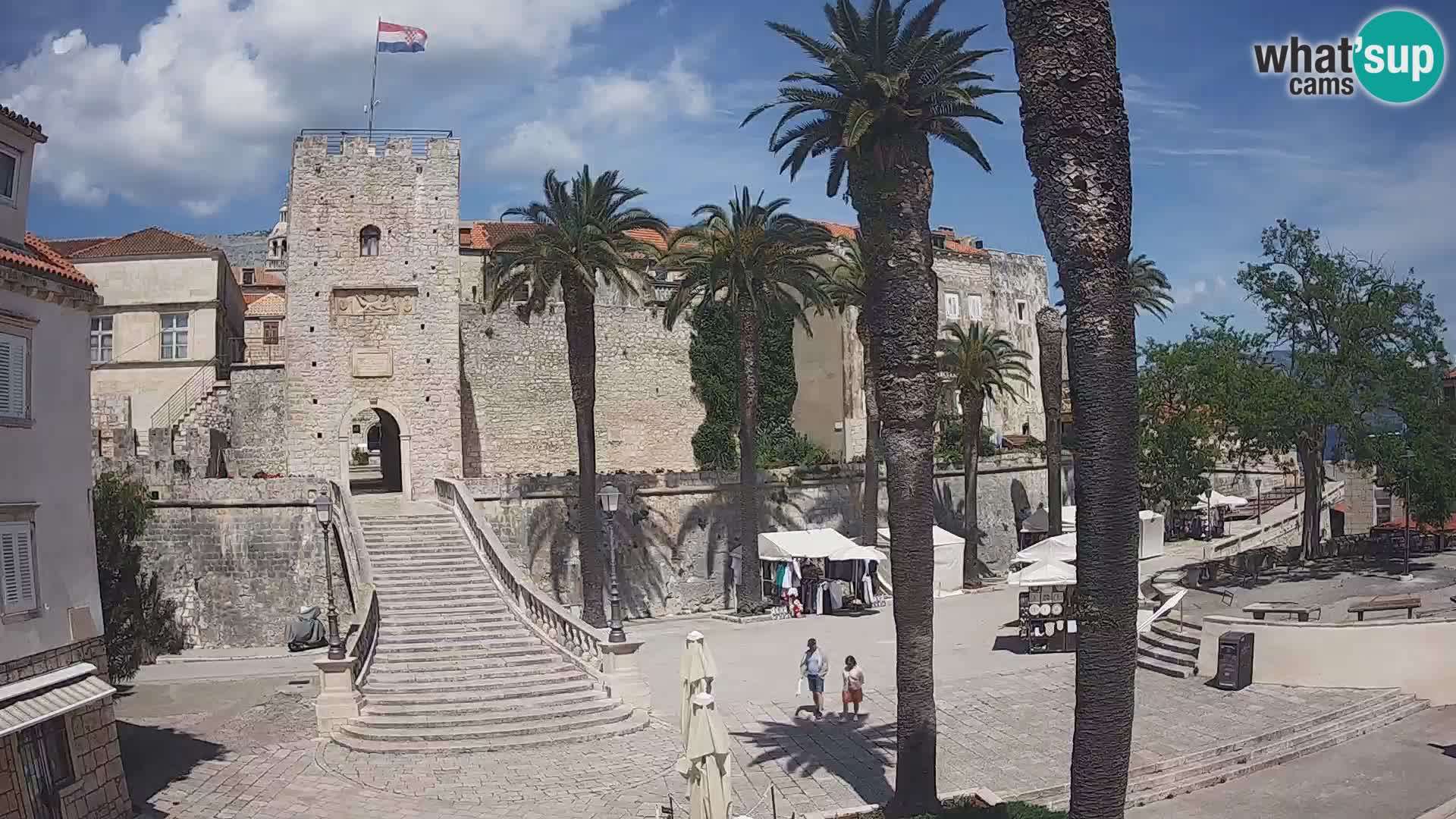 Korčula LIVE Webcam – Big Revelin Tower – Dalmatia – Croatia